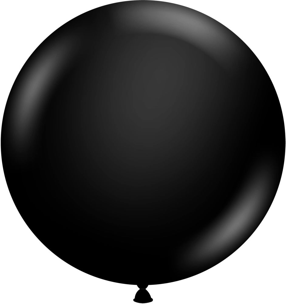 Everts Giant Standard Black Latex Balloons