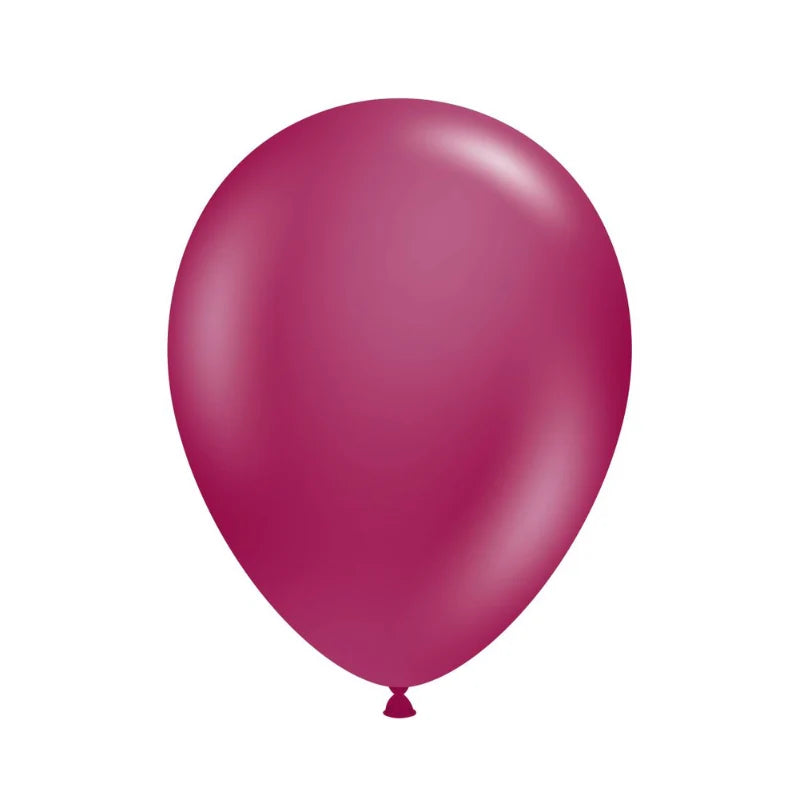 Burgundy balloon