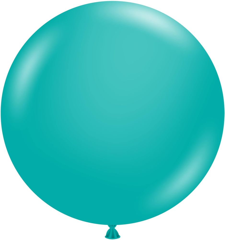 Everts Giant Standard Caribbean Blue Latex Balloons