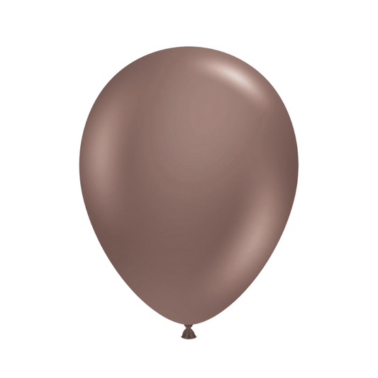 Everts Standard Dark Brown Latex Balloons