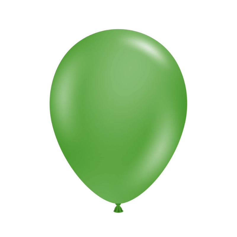 Everts Standard Green Latex Balloons