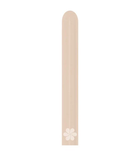 Pastel Matte Nude 260 Sempertex Modelling Latex Balloon, 100 Pack