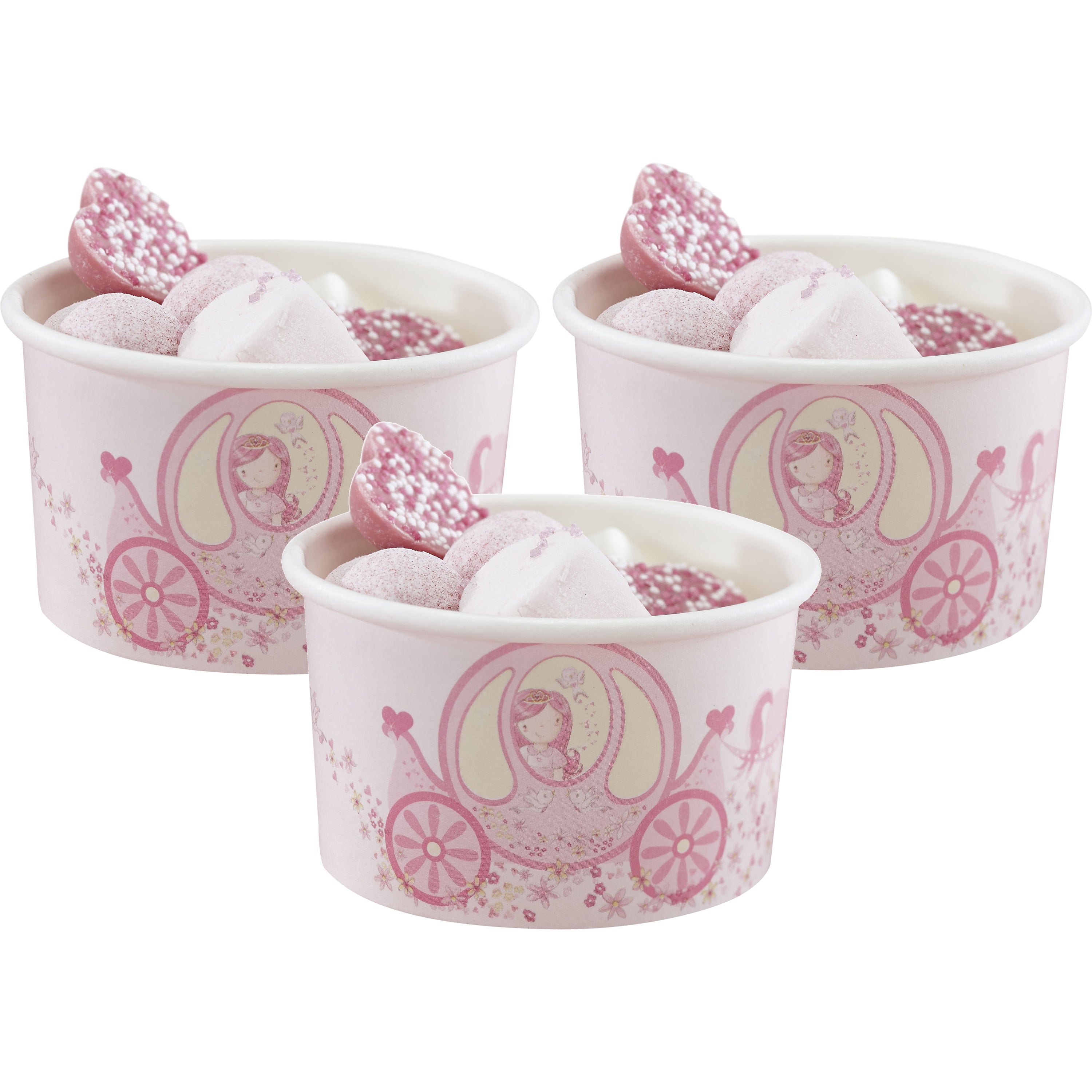 Princess Party Treat Tubs 8 Balloon Supply
