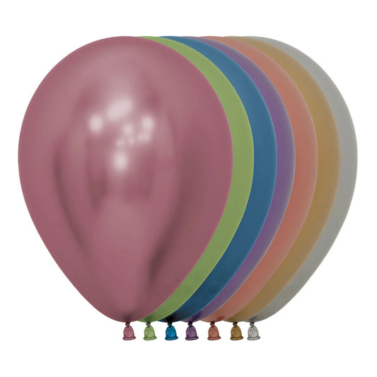Sempertex Chrome Reflex Assorted Latex Balloons