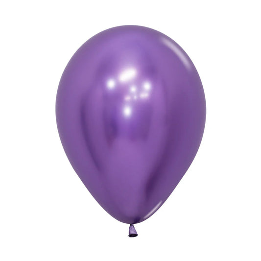 Sempertex Chrome Reflex Purple Violet Latex Balloons