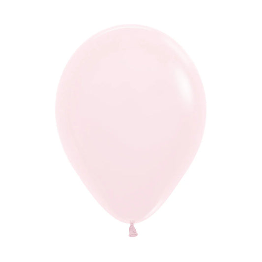 Sempertex Pastel Matte Pink Latex Balloons