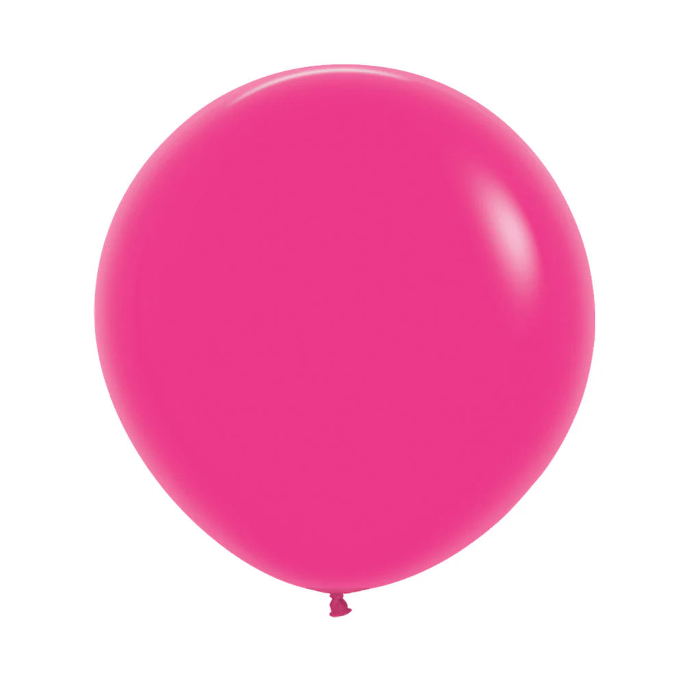 Sempertex Fashion Solid Fuchsia Pink Latex Balloons