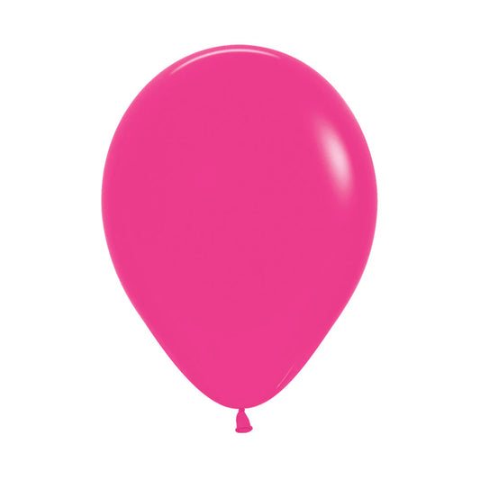 Sempertex Fashion Solid Fuchsia Pink Latex Balloons