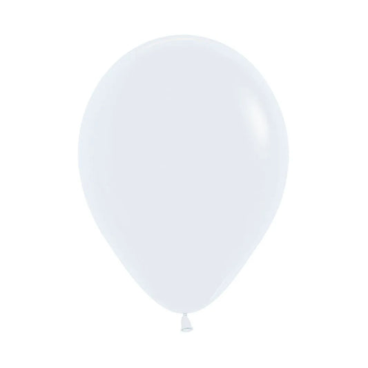 Sempertex Fashion Solid White Latex Balloons
