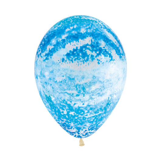 Sempertex Graffiti Blue Crystal Latex Balloons