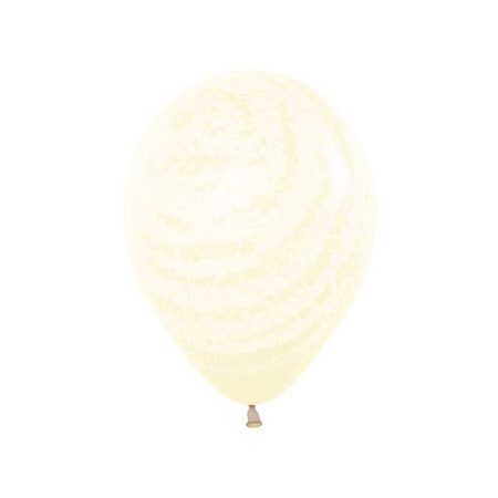 Sempertex Graffiti Pastel Matte Yellow Latex Balloons