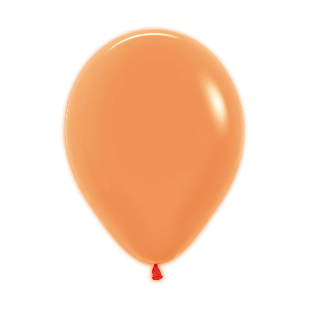 Sempertex Neon Orange Latex Balloons