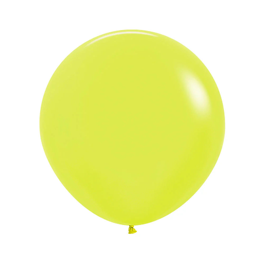 Sempertex Neon Yellow Latex Balloons