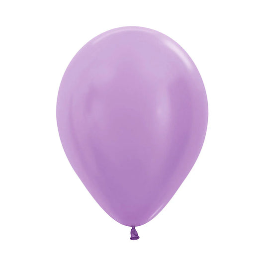 Sempertex Satin Pearl Lilac Latex Balloons