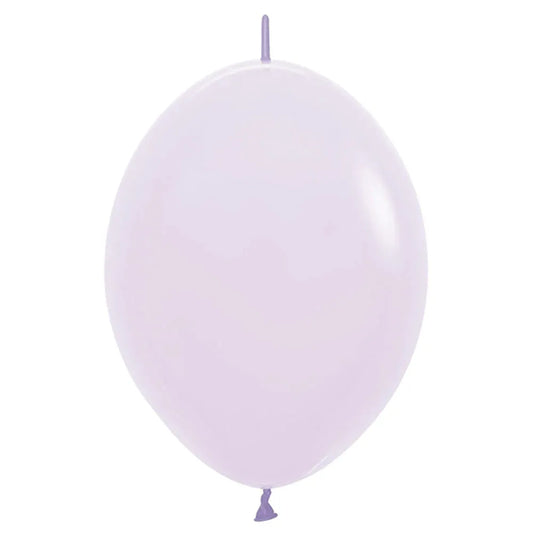 Link-O-Loon Fashion Solid Lilac Latex Balloons, Sempertex 12 Inch 30cm Balloons 100 Pack