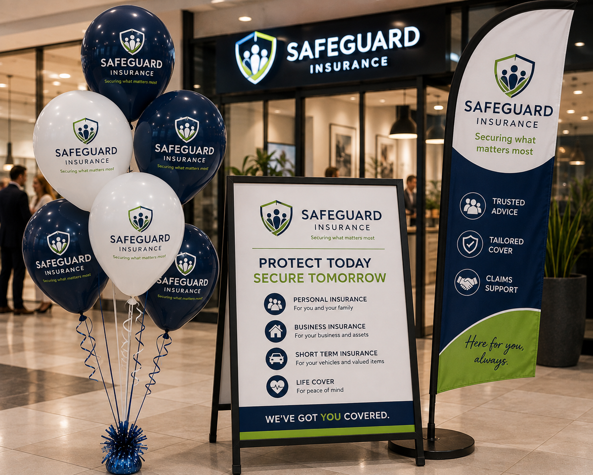 Custom Printed Standard Balloons – 1 Colour, 1 Side