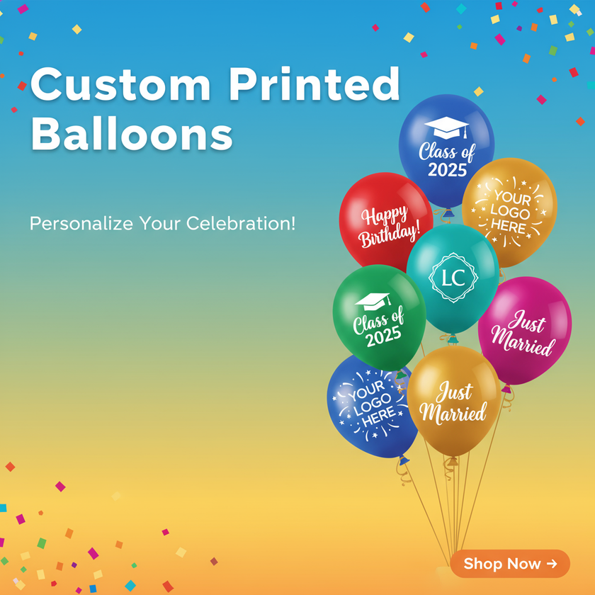 Custom Printed Balloons Desktop Banner